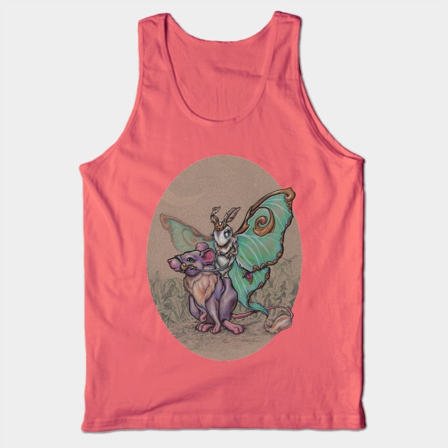 Lucerna and her Trusty Steed Tank Top by justteejay